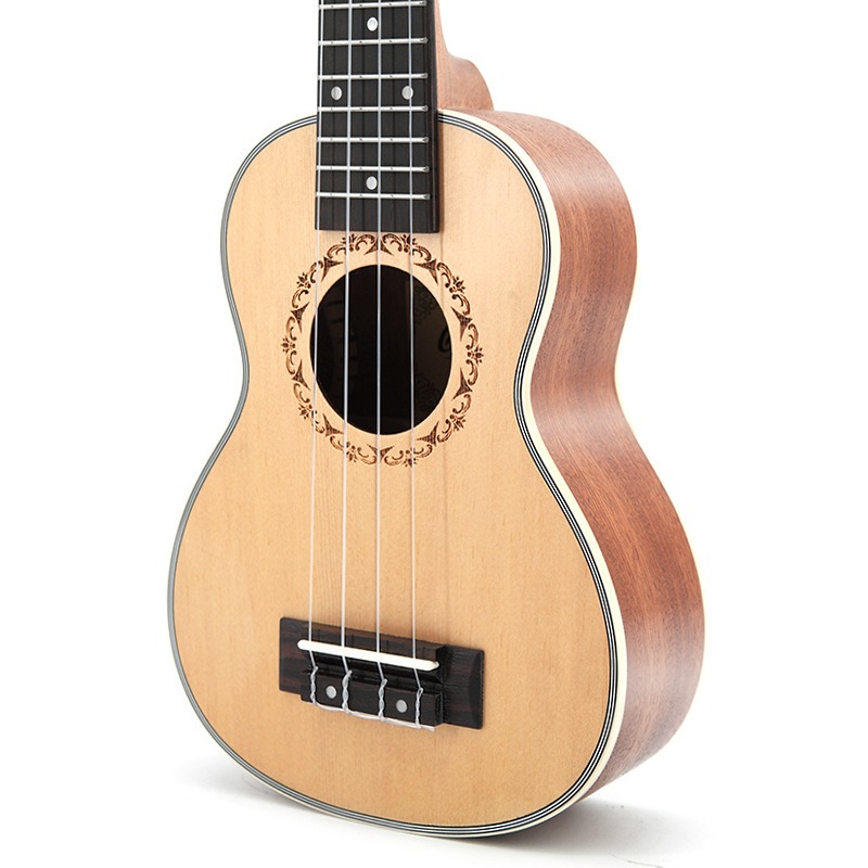 Musical Instrument Hawaii - 21 Inch Engelmann Spruce Top Ukulele