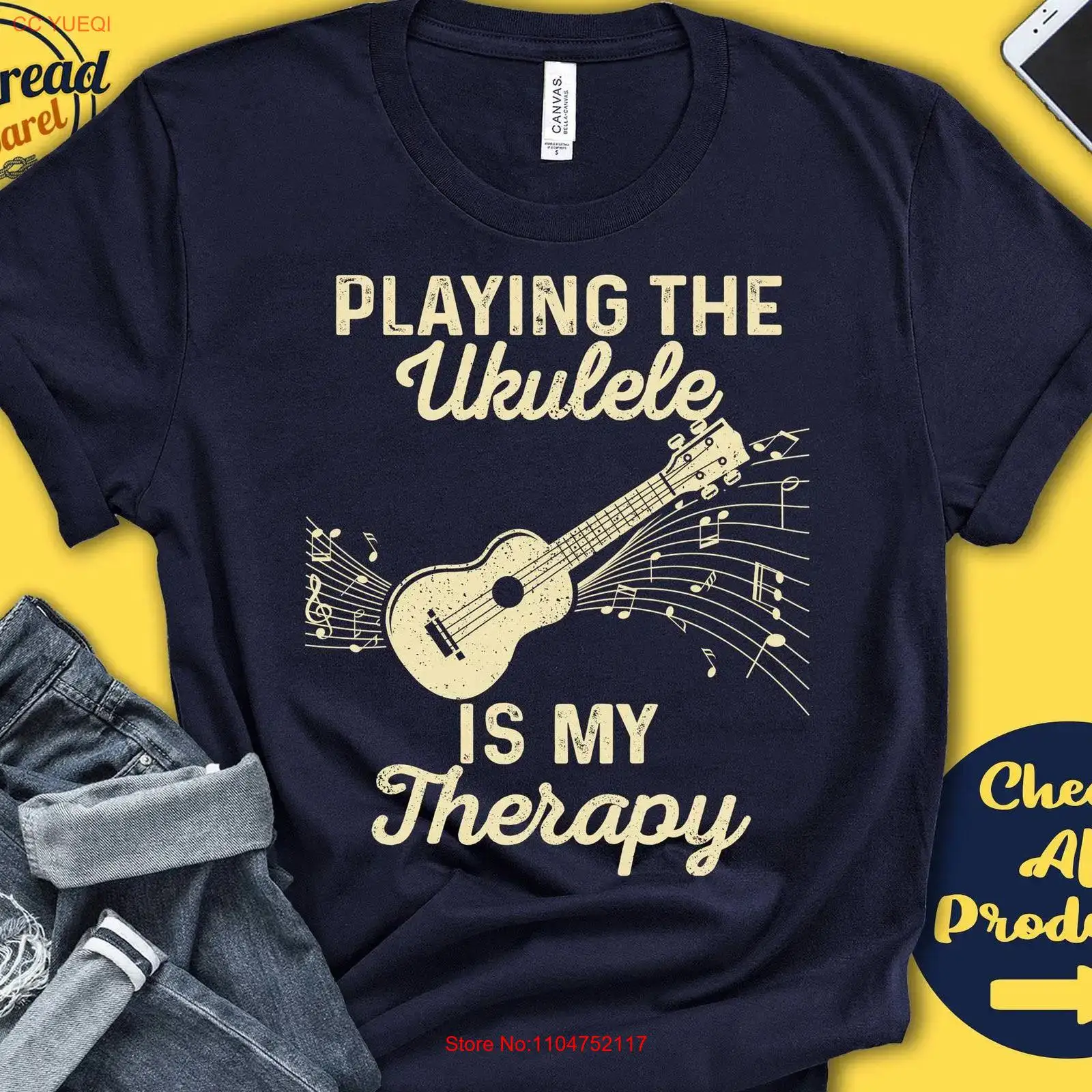 Ukulele Player T Shirt Hawaii  - Musical Instrument Hawaii recension och pris