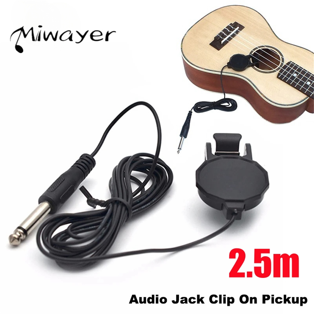 Audio Jack Clip On Pickup for  - Violin Musical Instrument recension och pris
