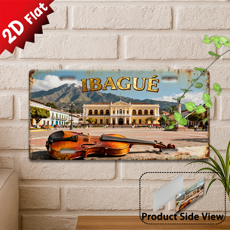 1pc Ivague Music-Themed Metal  - Musical Instrument Sign recension och pris
