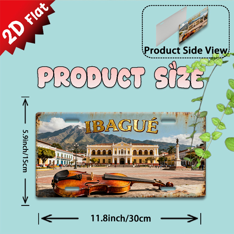 1pc Ivague Music-Themed Metal  - Musical Instrument Sign recension och pris
