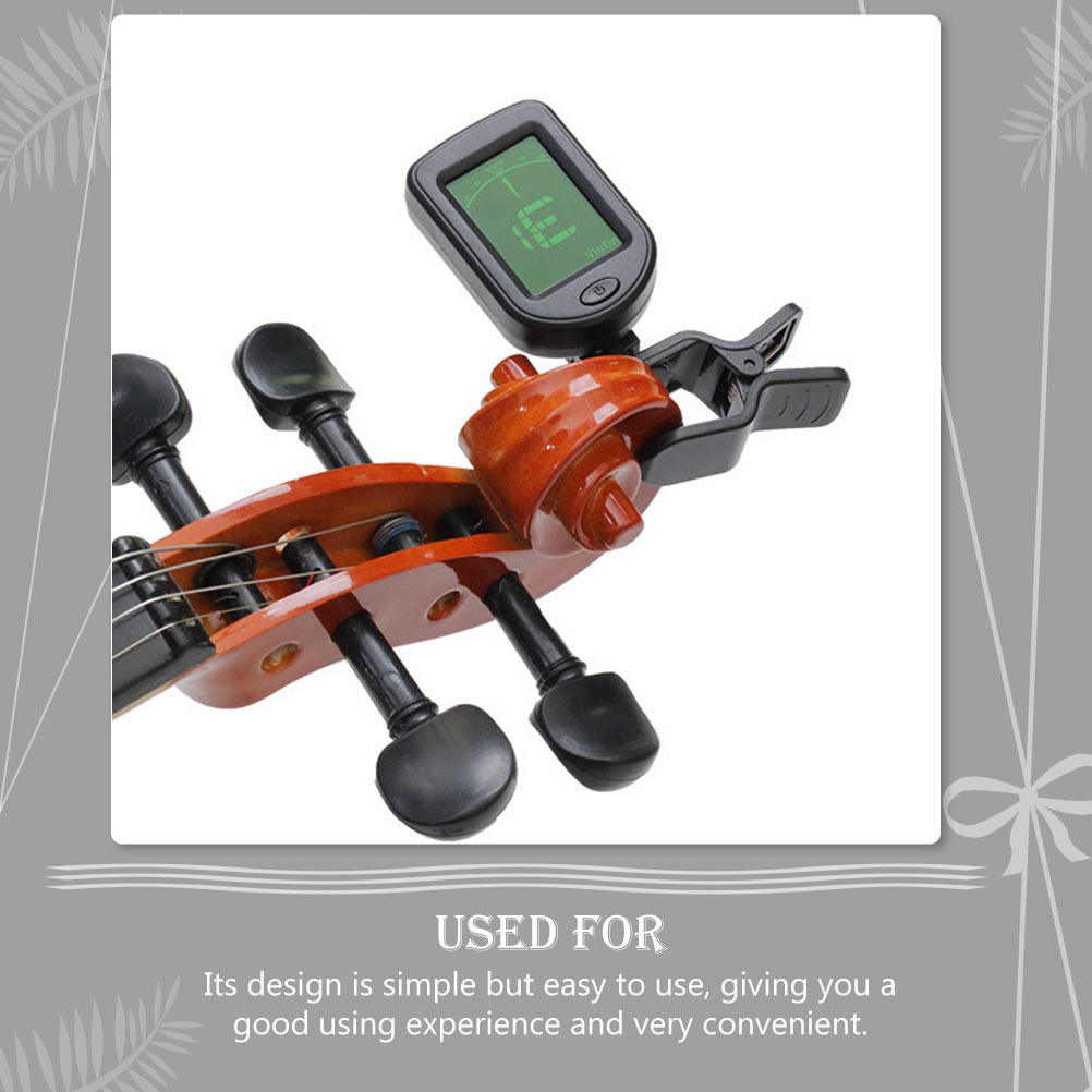 Universal Tuner for Guitar Vio - Violin Musical Instrument recension och pris
