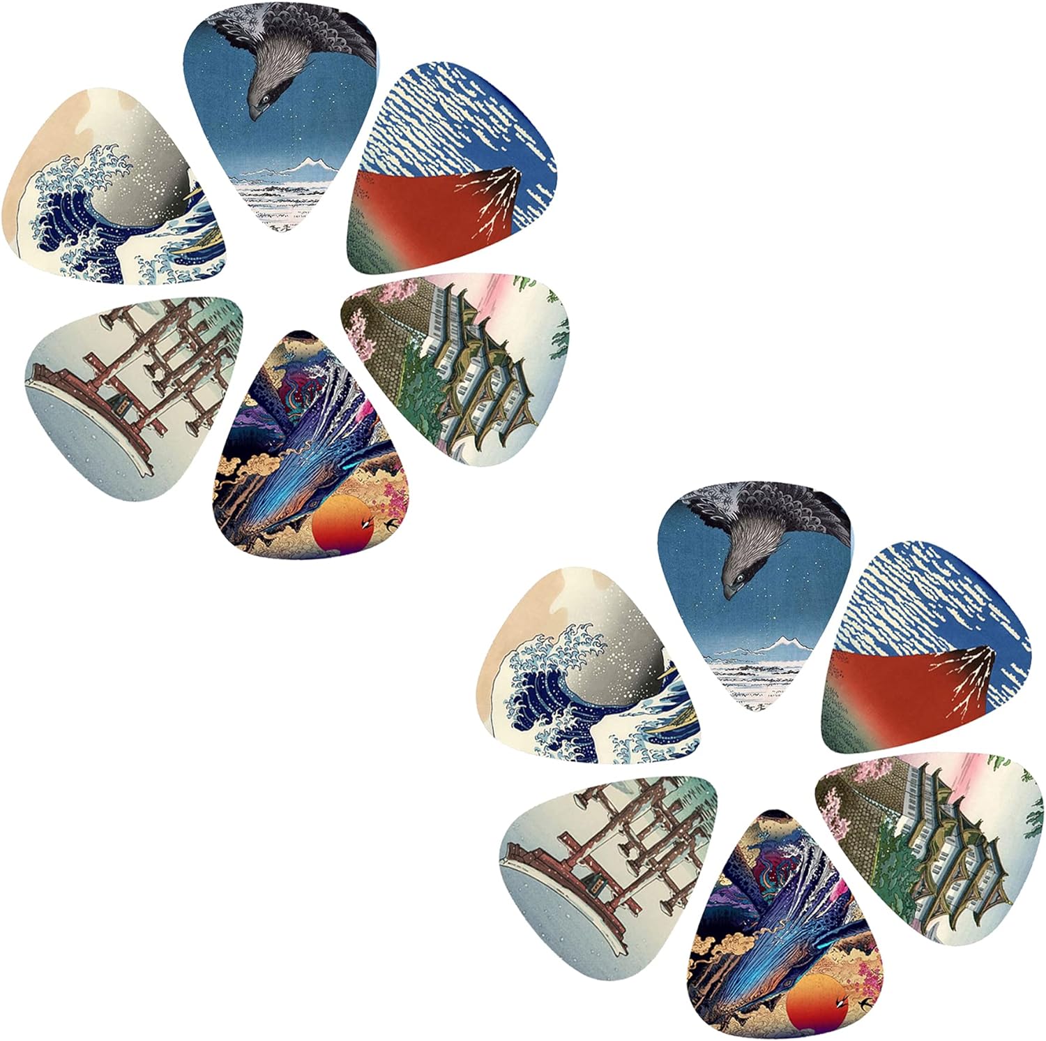 New 12pcs/set  Guitar Picks -  - Musical Instrument Japanese recension och pris