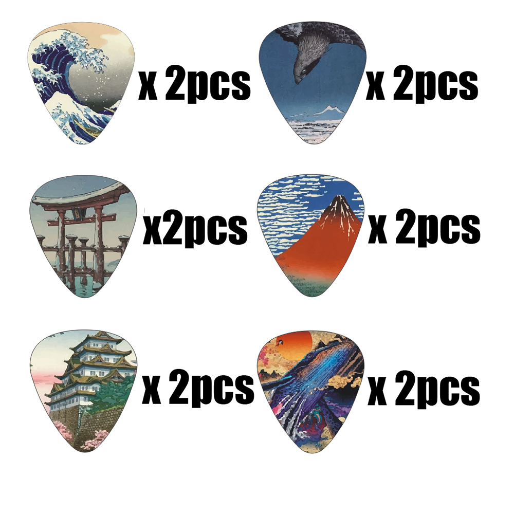 New 12pcs/set  Guitar Picks -  - Musical Instrument Japanese recension och pris