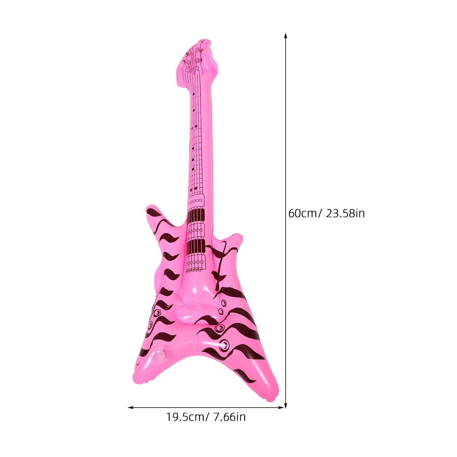 Inflatable Guitar Rock and Rol - Musical Instrument You Blow Into recension och pris