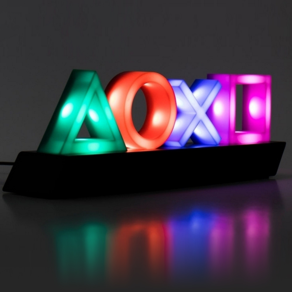 Colorful Game Icon Lamp for PS - Musical Instrument Sign recension och pris